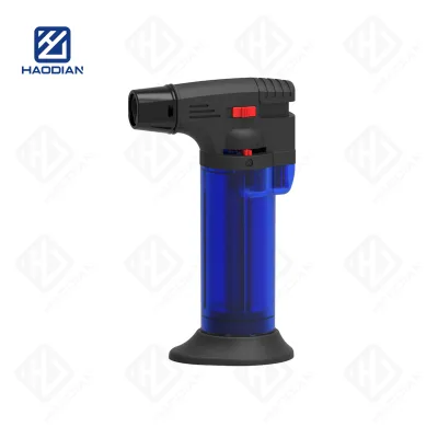 High Quality Classic Plastic BBQ Party Use Refillable Gas Lighter with Waterproof Feature