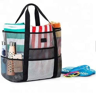 High Capacity Mesh Beach Bag Best for Promotional Gift