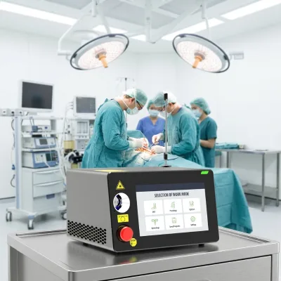 Minimum Invasive Laser Disc Decompression 980nm 1470nm PLDD Spinal Method Treatment Equipment Electricity Portable Pain 510K Air