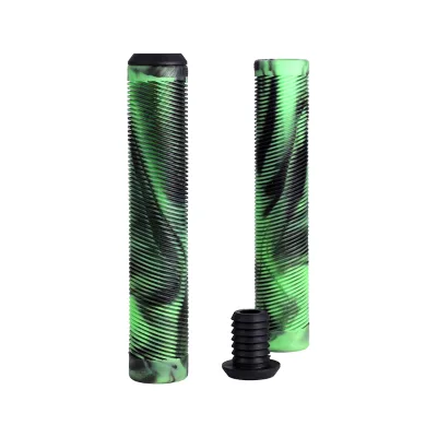 Huoli 160mm Handle Bar Grips Wholesale Latest Design Bike Grips Soft Rubber Pro Stunt Scooter Grip Odi for Bmx Bicycle