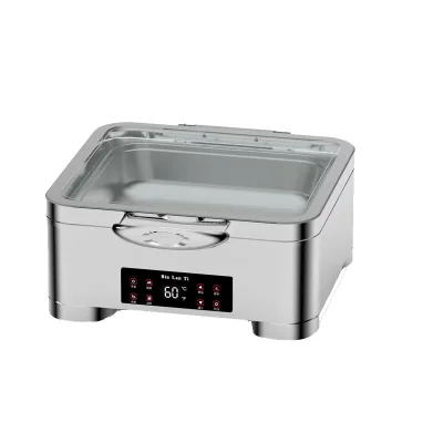 Commercial Buffet Equipment Catering Equipment Stainless Steel Graphene Water-free Buffet Stove Food Warmer Chafing Dishes