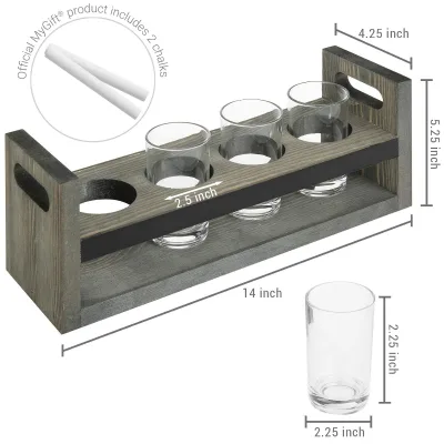 Wooden Tea Bag Storage Box, Rotatable Handheld, Hotel Room, Four Compartment Independent Coffee Bag, Sugar Bag,