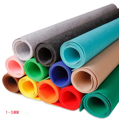 China Factory High Quality 1mm/2mm/3mm Polyester Non Woven Felt/color Felt/felt