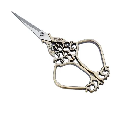 Antique Scissors Mini sharp Small Scissors Wholesale plum Bottle Scissors