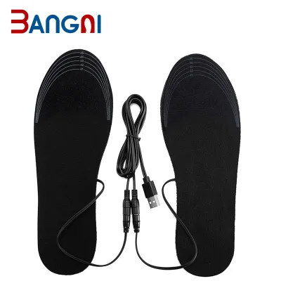 Electric Thermoformed Foot Heated Inner Sole Winter Thermal Self-heating Insoles