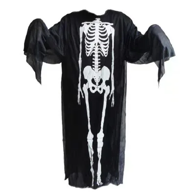 Halloween Skeleton Masquerade Costume With Gloves Skeleton Princess Character Suits for Carnival Performance