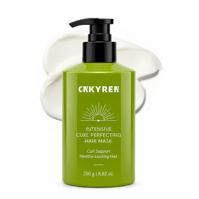 Intensive Curl Perfecting Hair Mask Camellia Seed Oil Restorative Hydrating Smoothing Hair Care