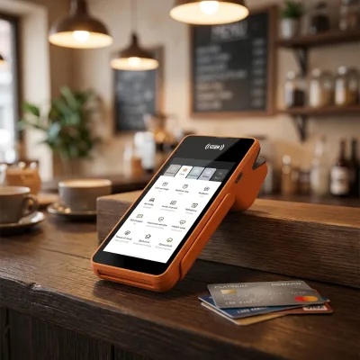 Handheld Pos with NFC Printer Touch Screen Point of Sale Android os