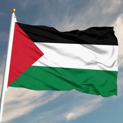 Custom Promotional Flags Banner Palestine 68D National 90*150 Polyester Fabric Banners 3*5 FT Palestinian Flags