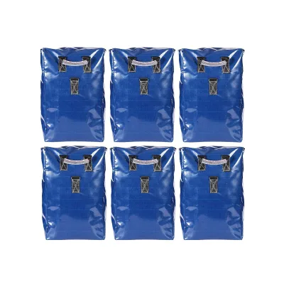 6pcs Vinyl Sandbags Heavy-Duty Sand Bags with Handles for Bounce House