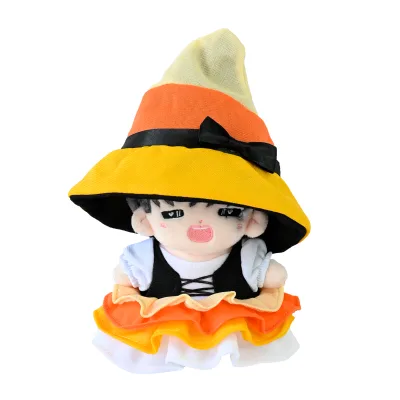 Custom Wholesale Halloween Dress up Baby Simulation Doll Soft Plush Girl Toy Doll Set Gift Pretend Kids Toy