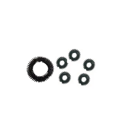 Traditional Chinese Sujok Therapy Acupressure Rings Mini Finger Massage Ring Spiky Sensory for Stress Sports Massage Accessories