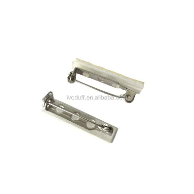 Wholesale Nickel Free Safety Pin With Adhesive/Name Badge Pin Adhesive Tape
