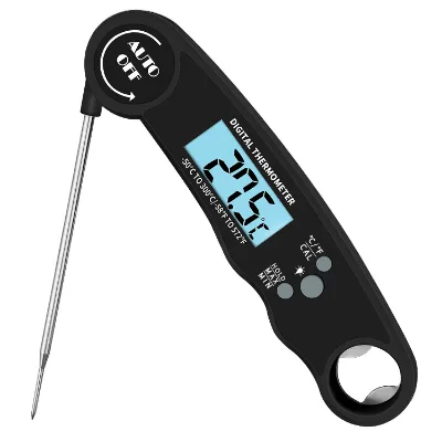 Hot Selling Digital Barbecue Thermometer Foldable Probe Food Electronic Metal Zhejiang Wholesale Bbq Meat