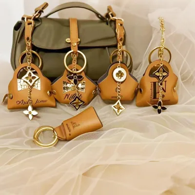 Zinc Alloy Mini Coin Purse Keychain Bag Pendant Light Luxury Small Hanging Accessories Creative High Sense