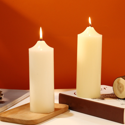 Decorative Pillar Wax Candle for Household and Party Use Candle