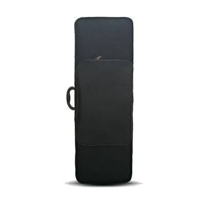Custom Logo Square Style Instrument Protect Hard Case Black 4/4 Violin Bags With Handle