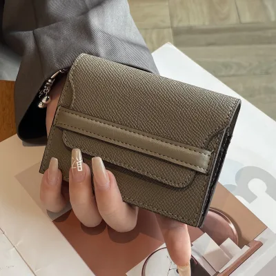 Women Genuine Leather RFID Blocking Card Holder Multi Card Slots Minimalist Fashion Mini Card Case for Credit ID Cards
