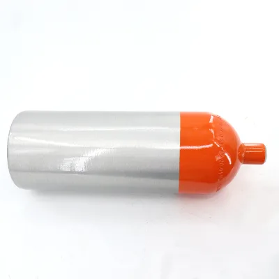 Custom 4L150Bar Carbon Dioxide Aluminum Cylinder Manufacturer Direct Sale Seamless Aluminum 6061 CO2 Gas Cylinder