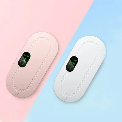 Factory Wholesale Wireless Warm Palace Belt Digital Adjustable Vibration Massage Fast Heating Portable Waist Heating Pads