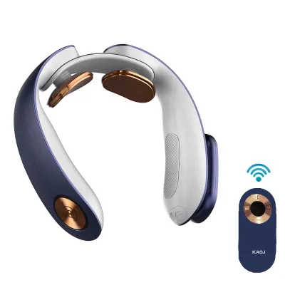 China Manufacturer's Low Frequency Wireless Neck & Shoulder Massager with Heating Acupuncture Tools Comfortable Massage