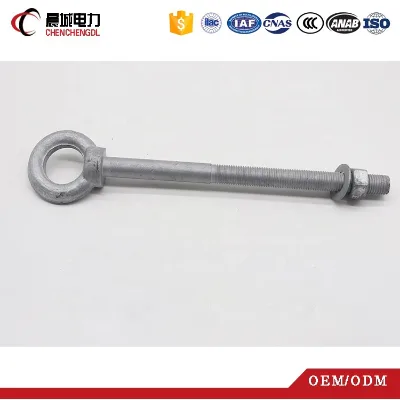 Power Fitting Carbon Steel Eyebolt M16/M12/M20