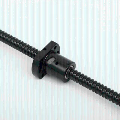 BOSU High Hardness Blackened DLC Ceramic Coating Ball Screw Rust-Proof SFU1204 with Single Nut Electroplating Layer