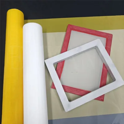 T-shirt Printing Aluminum Screen Meshing Tools 120t Polyester Screen Printing Mesh