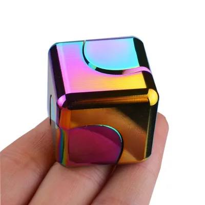 2023 Alloy Infinity Cube Relief Stress Fidget Cube Toy Fidget Cube Spinner