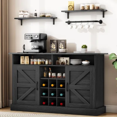 Unique Design Bar Cart With Fully Wooden Body for Home Bars Clubs and Bars With Customized Size and Color-Amazon Customization