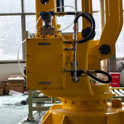 Industrial EX Certified Palletizing Robot for Chemical Feed Packaging Workshop