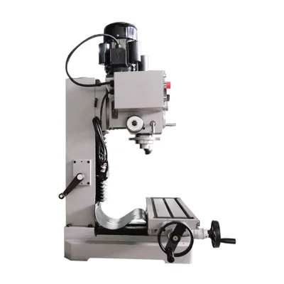 ZX32G Small 220v Motor Industrial Grade Vertical Bench Driller and Milling Machine New Condition