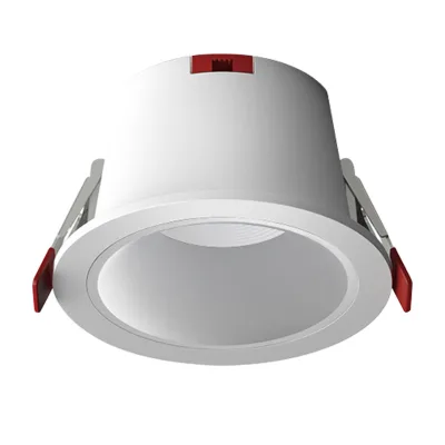 9W Modern Aluminum LED Downlight with IP44 Protection Anti-Glare Soft Light 5-Year Warranty for Hotels