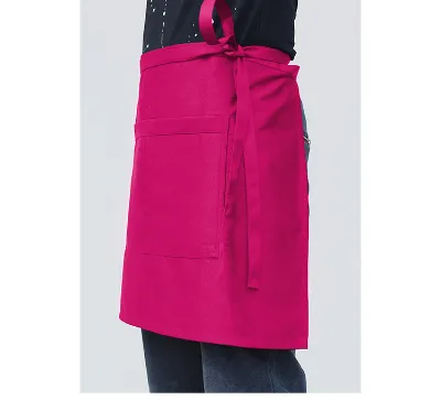 Cotton Linen Waiter Apron With Pocket Custom Design logo Cooking Chef  Half Adjustable Cotton Linen Waiter Aprons for Kitchen