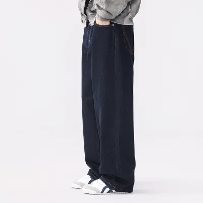 Premium Vintage Cotton Breathable Lightweight Straight Jeans for Men Durable Summer Fashion Comfortable Fabric Low MOQ OEM ODM