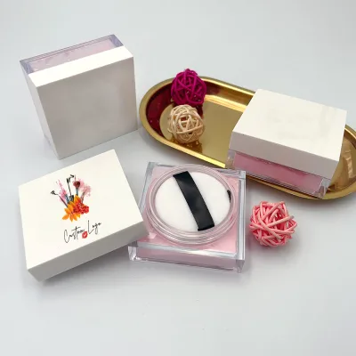 Finishing Powder Private Label Face Cosmetic Ultra-light Finishing Loose Translucent Powder Pink Setting Powder