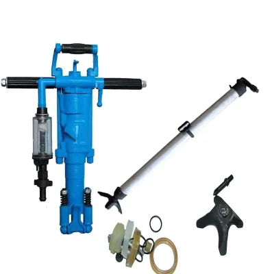 Rock Drilling Machine Petrol Compressed air Rock Drilling Machine New Excavator Rock Drill