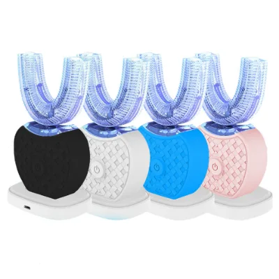 Hot Sale 360 Degree U Shaped Automatic Silicone Electric Toothbrush