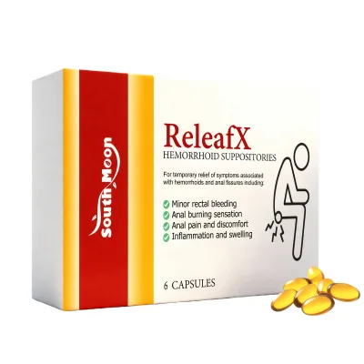 South Moon Herbal Ingredients Nourish and Soothe Anal Skin Body Care Capsules for Adults for All Skin Types