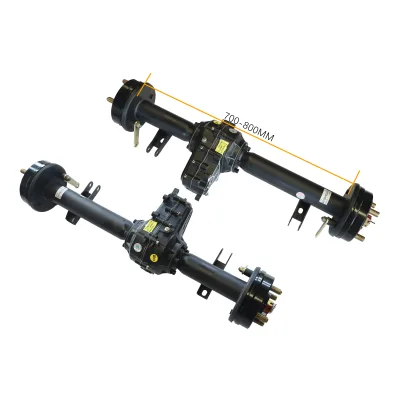 48v 1000W  Brushless Differential Motor Rear Axle Assembly  Ev Rear Axle Conversion Kit for Car