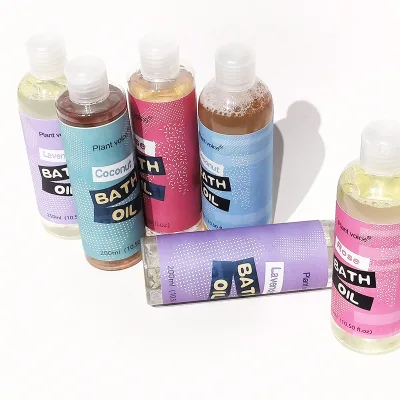 POPOTIME Moisturizing Oil Control Deep Cleansing and Refreshing Vitamin C Body Wash Shower Gel Bath Shower Oil
