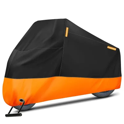 Waterproof UV Protection Snow Sun Prevention Dust Proof Lock Hole Reflection Stripes Design Secure Bicycle Road Bicycles BMX
