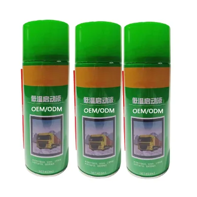 Car Care Products Low Temperature Engine Start Fluid Winter Starting Fluid
