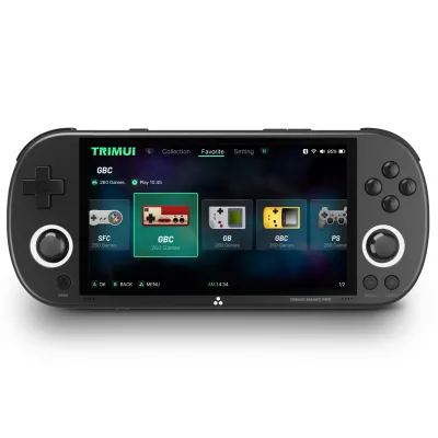 Upgraded Trimui Smart Pro Open Source Video Handheld Networked Battle Game Console 64GB Memory IPS Wi-Fi Retro Streaming Machine