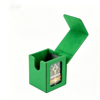 Dual Color Soft Lining Card Storage Case for Personal Collectible Card Classification