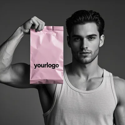 Custom Cute Poly Mailer Pink Small Black 4X6 Poly Large Mailing Bags Carton Costume Branded Postage Bags