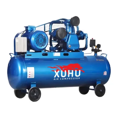 High-Pressure 0.9m³/Min Belt-Driven Oil-Filled Air Compressor Machine 380V 50HZ 500L Capacity for Automotive Workshop Engine