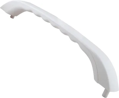 WB15X335  Microwave Door Handle   General Electric Microwave White Spacemaker Replaces WB15X0335 AP2021148