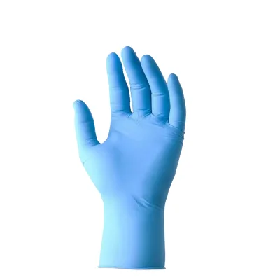 China Manufacturer Medical Nitrile Gloves 10mil Thickness Food Grade Safety CE Certified