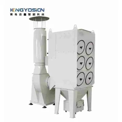 Industrial Pulse Jet Dust Collector for Sample Preparation Rooms, High-Efficiency Filtration,Automatic Pulse Cleaning